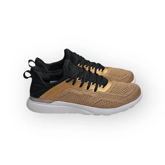 APL 𖤐 TechLoom Tracer Knit Running Shoes Sneakers 𖤐 Rose Gold - Main Image